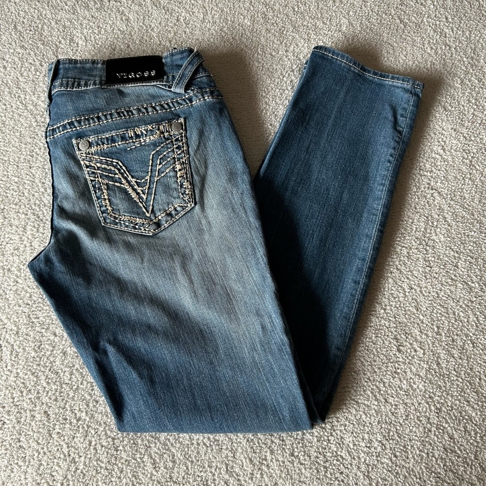 Vigoss the Chelsea boyfriend distressed Jeans
